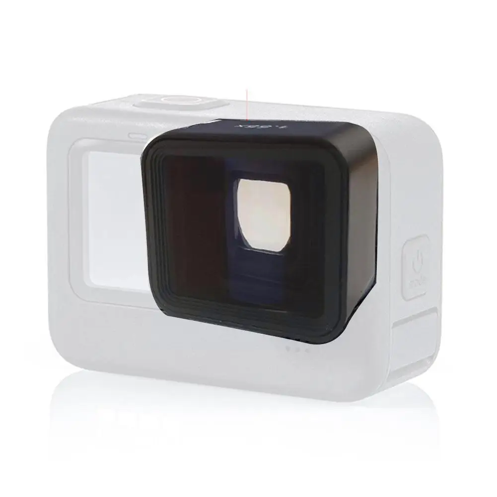 

New 1.55x Movie Lens For Gopro9 Sports Camera For Hero Lens 9 Brushed Screen Blu-ray Anamorphic Wide O3t4