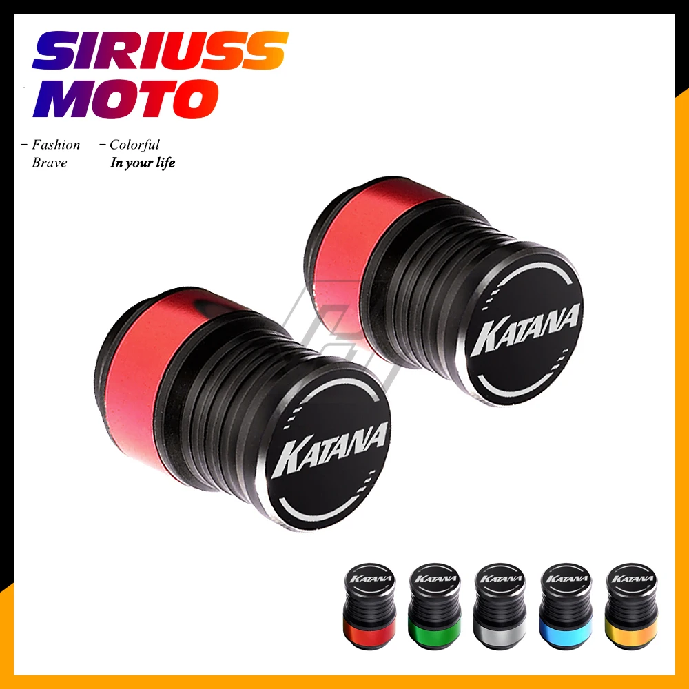 

Motorcycle Accessories Wheel Tire Valve Caps Covers Case for Suzuki Katana 125 150 400 1000 Rim