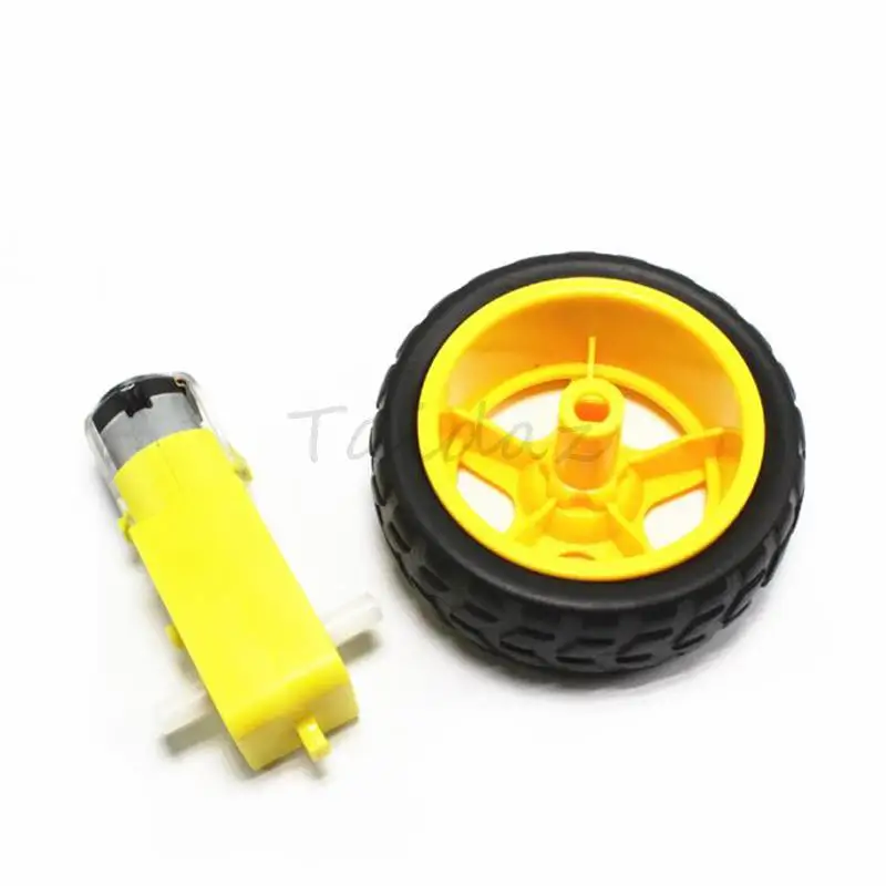 Мотор-редуктор TT Motor для автомобиля робота arduino комплект сделай сам колеса