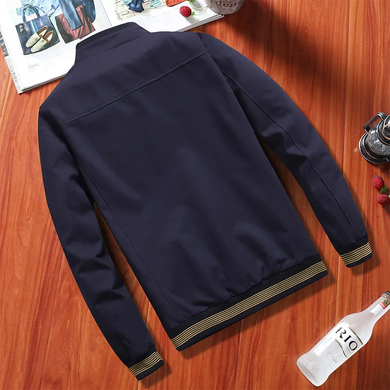 

Men Business Jacket Outdoors Clothes Casual Mens Outerwear Male Coat Bomber Jacket for Men