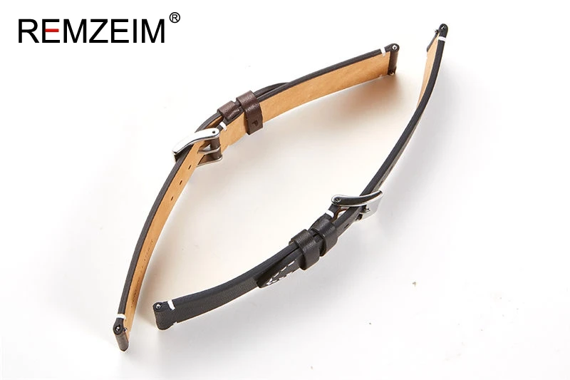 Calfskin Leather Watchband Quick Release Watch Band Wrist Strap 18mm 20mm 22mm 24mm Smart Watch Strap Watches Accessories