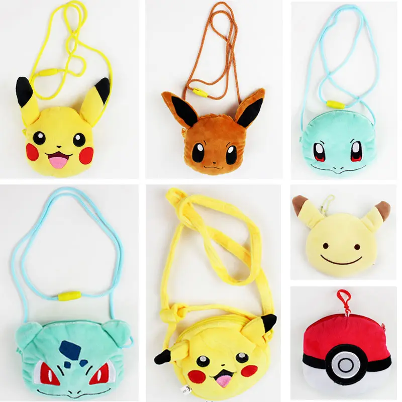 13 см милый плюшевый Кошелек для монет EEVEE Espeon Sylveon Umbreon мини-сумка Плюшевые Мультяшные сумки кошельки карманные игрушки Мультяшные плюшевые игрушки подарок