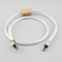 hifi nordost odin ethernet cable cat8 speed lan cable rj45 network patch cable with high purity silver plated conductor