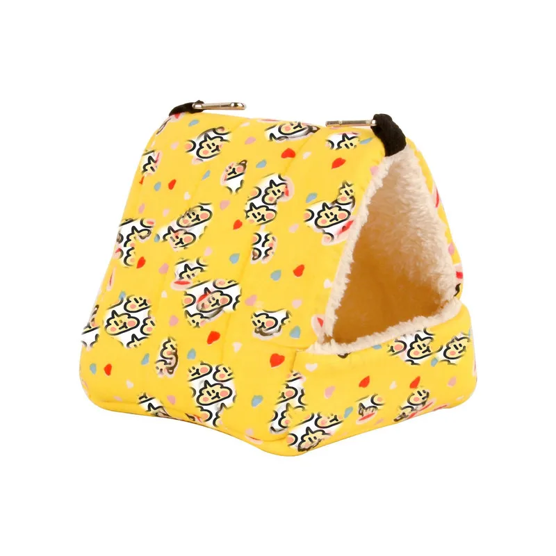 Подвесное плюшевое Птичье гнездо птичья пещера клетка крысы хомяк домик