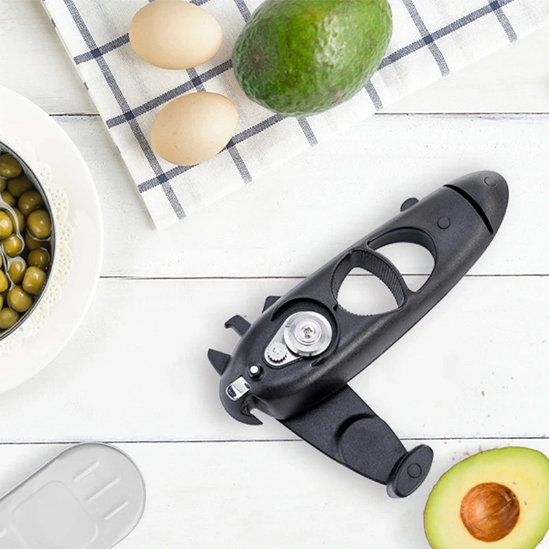 

Stainless Steel Safety Can Opener Canned Fruit Knife Tin Can Opener Can Opener Screwdriver