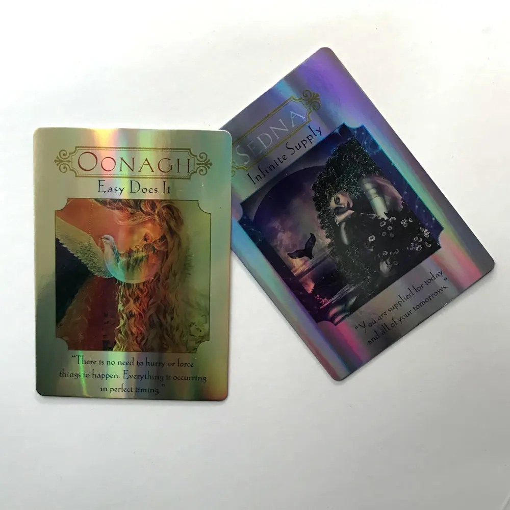 Богиня руководство Oracle карты традиционный английский для новой версии Tarot набор
