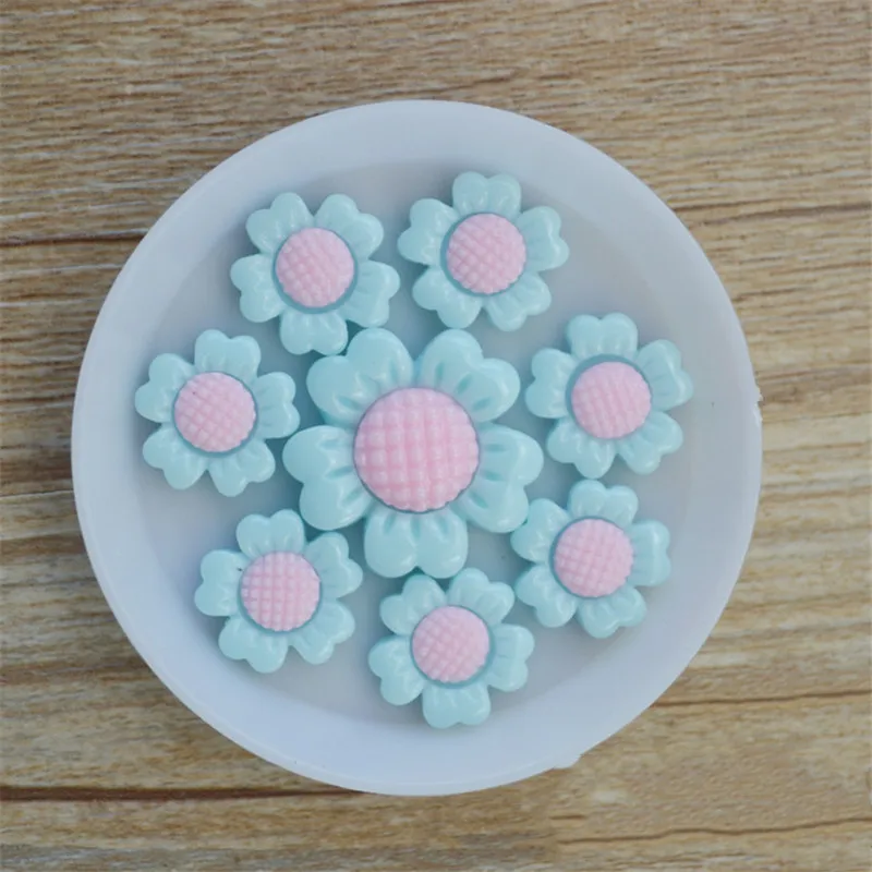 Полимерные подсолнечники Diy клейкие аксессуары глина амулеты полимерная Лима