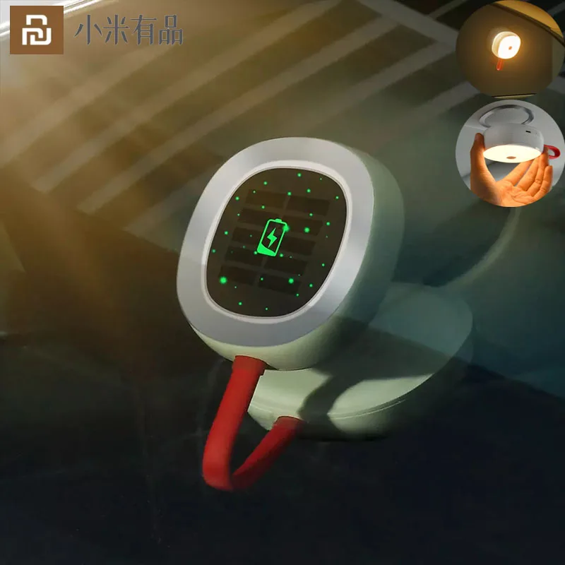 

Новинка, автомобильный фонарь для чтения на солнечной батарее Youpin с сенсорным датчиком, 16 часов работы в режиме ожидания, светильник с солне...