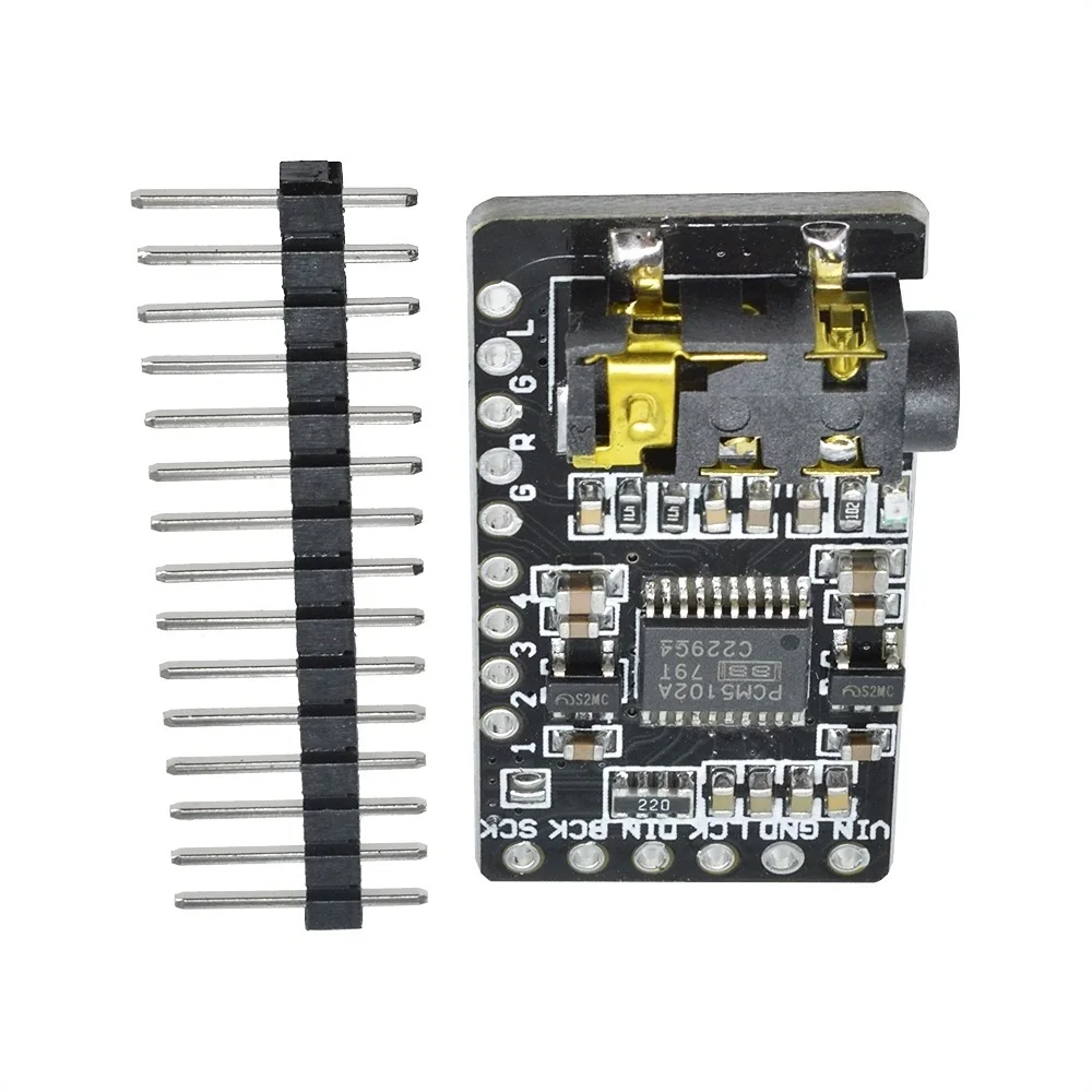 PCM5102 DAC I2S Интерфейс декодер звуковая карта плата цифрового аудио GY Phat формат