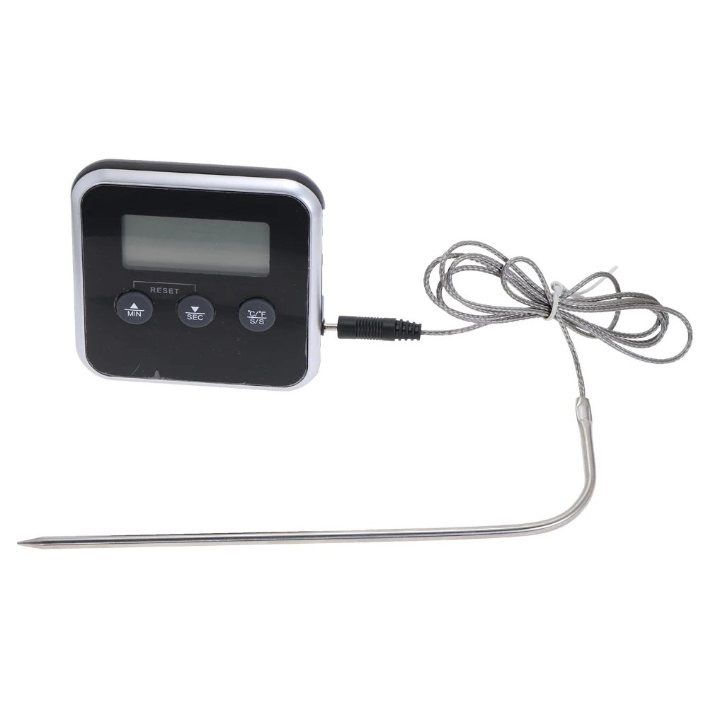 Цифровой таймер для приготовления пищи Кухонный Термометр барбекю духовки гриля