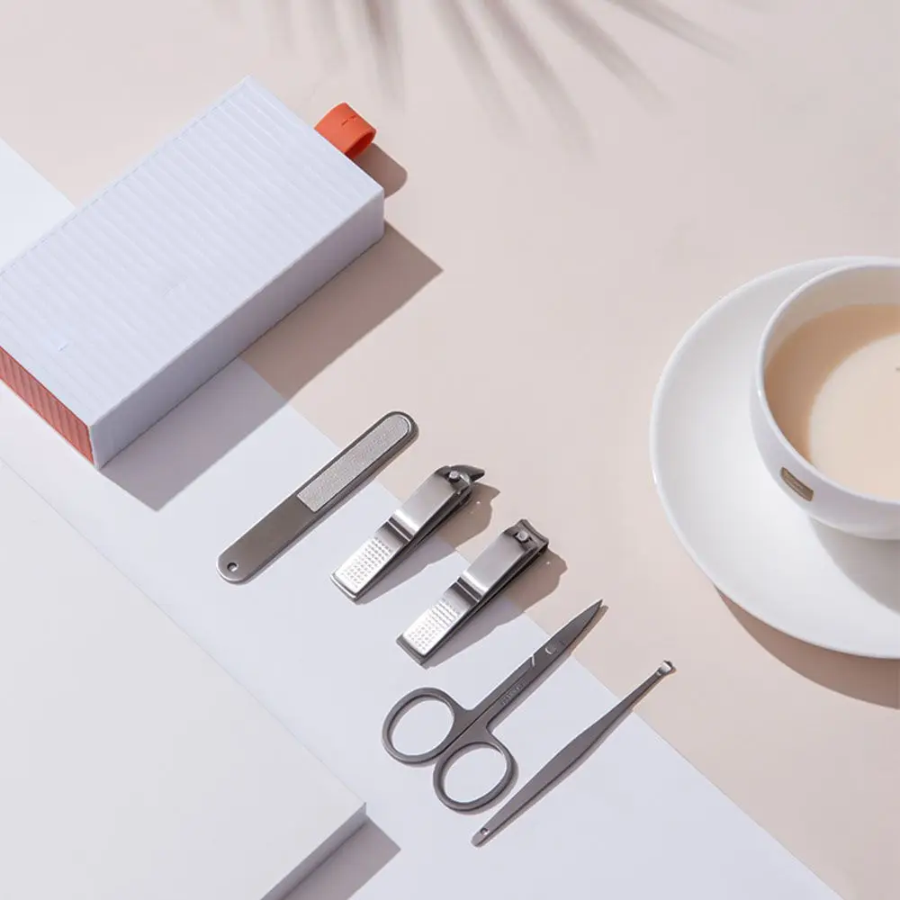 

5-piece Set Home Storage Box Manicure Nail Scissors Nail Enhancement Set Nail Clipper Nail Tools 5-piece Set
