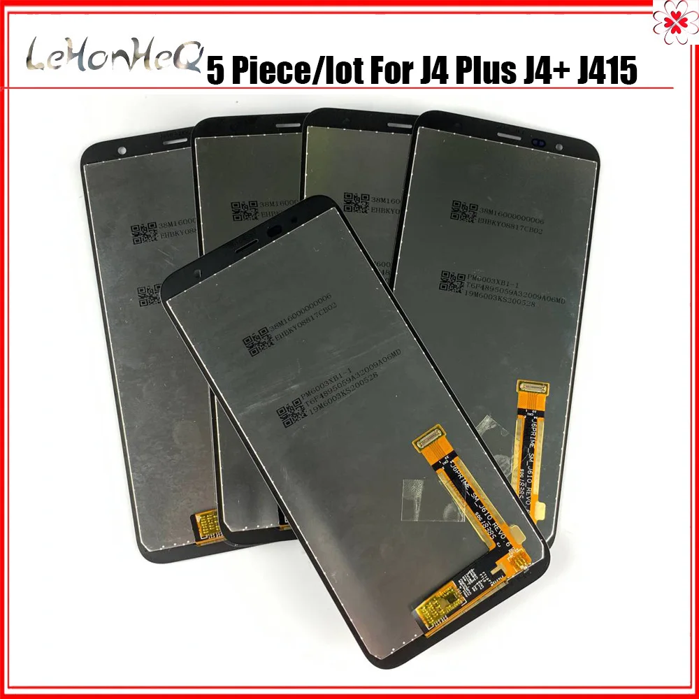 

5 Piece/lot Display J4 Plus For Samsung Galaxy J4 Plus J415 J610 Display Original LCD Touch Screen assembly J6 Plus LCD