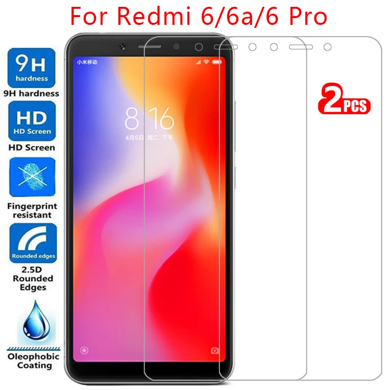 

Защитное закаленное стекло для xiaomi redmi 6a 6 pro a, Защитная пленка для ksiomi redmi6 redmi6a a6 6pro, пленка readmi redmy remi