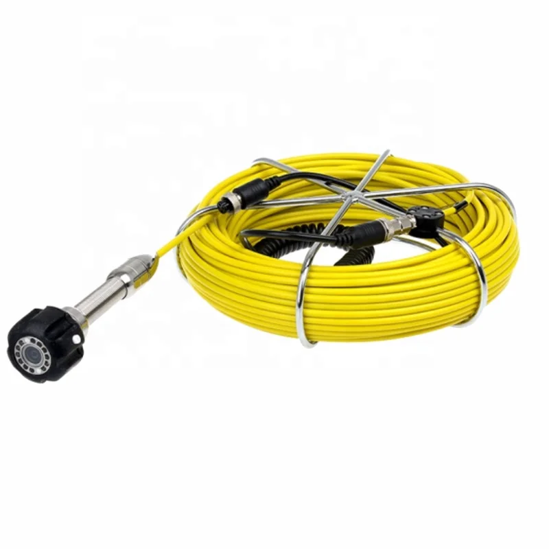 

Factory direct 7-inch display 20M sewer pipe inspection camera system, suitable for industrial vehicle inspection endoscope