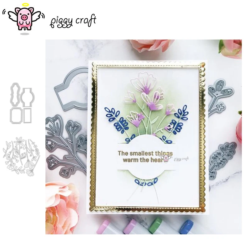 Свинья для рукоделия резки металла штампы высечки формы этикеток рамки цветов