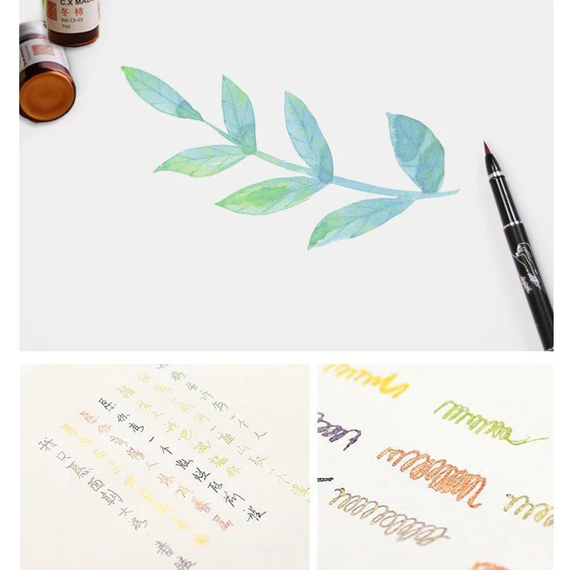 Чернила для перьевой карандашей 24 на солнечной батарее перьевая ручка письма