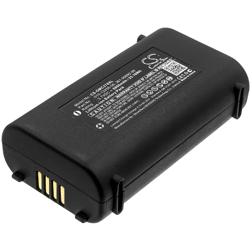

cameron sino 6800mah battery for GARMIN GPSMAP 276Cx 010-12456-06 361-00092-00