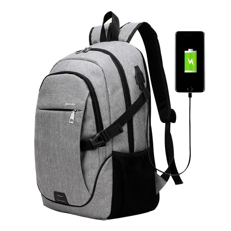 Litthing новинка мужской деловой рюкзак для ноутбука с usb зарядным портом дорожная