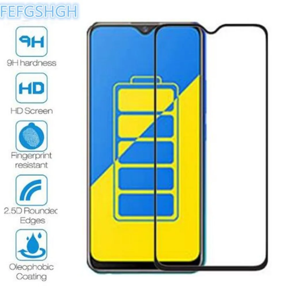 2 шт Полное покрытие экрана протектор для Vivo Y17 Y 17 VivoY17 Vivo 1902 закаленное стекло Vivo Y17 Y15 Y3 Защитная стеклянная пленка