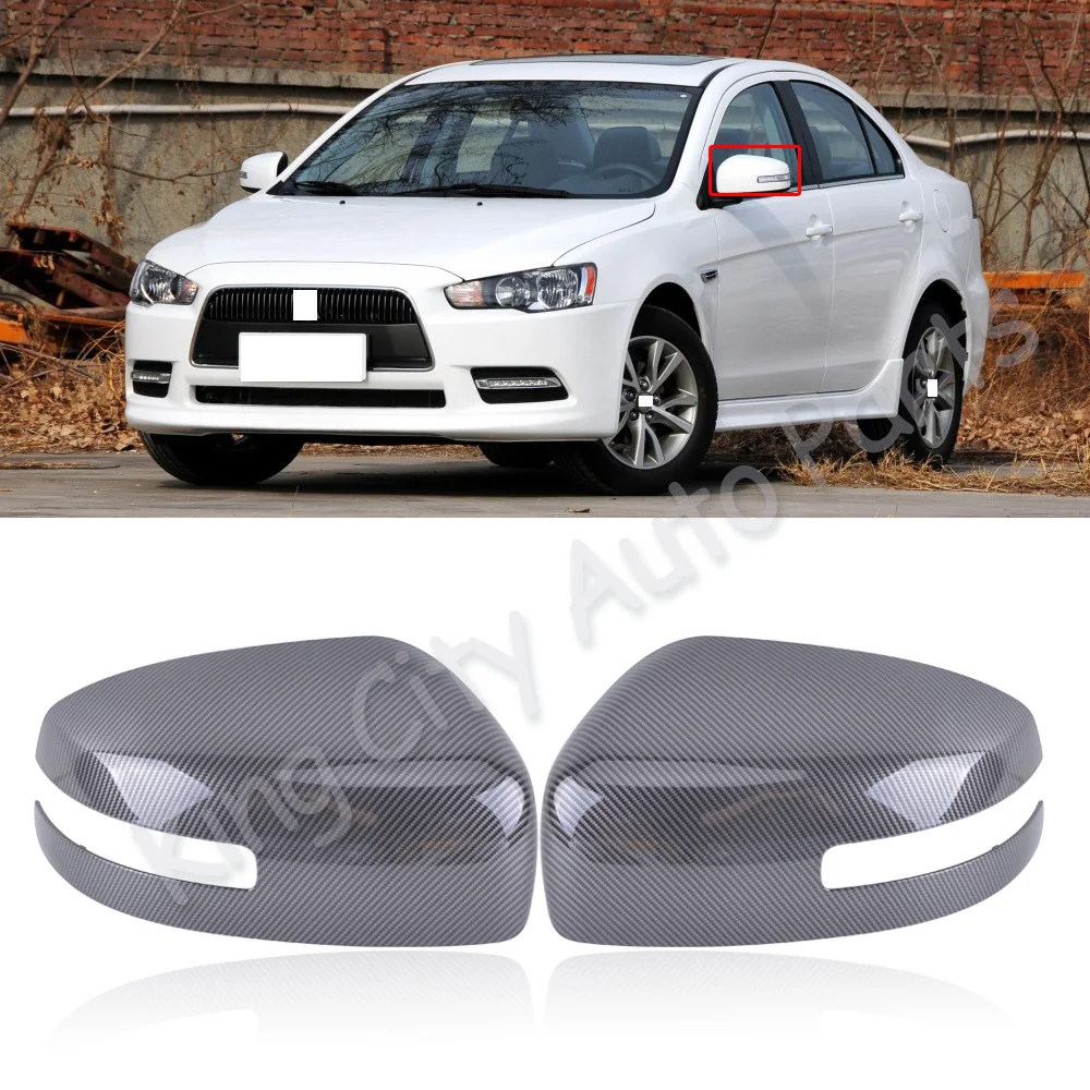 CAPQX 2 шт. для Mitsubishi Lancer ex 2013 2015 украшение бокового зеркала заднего вида автомобиля