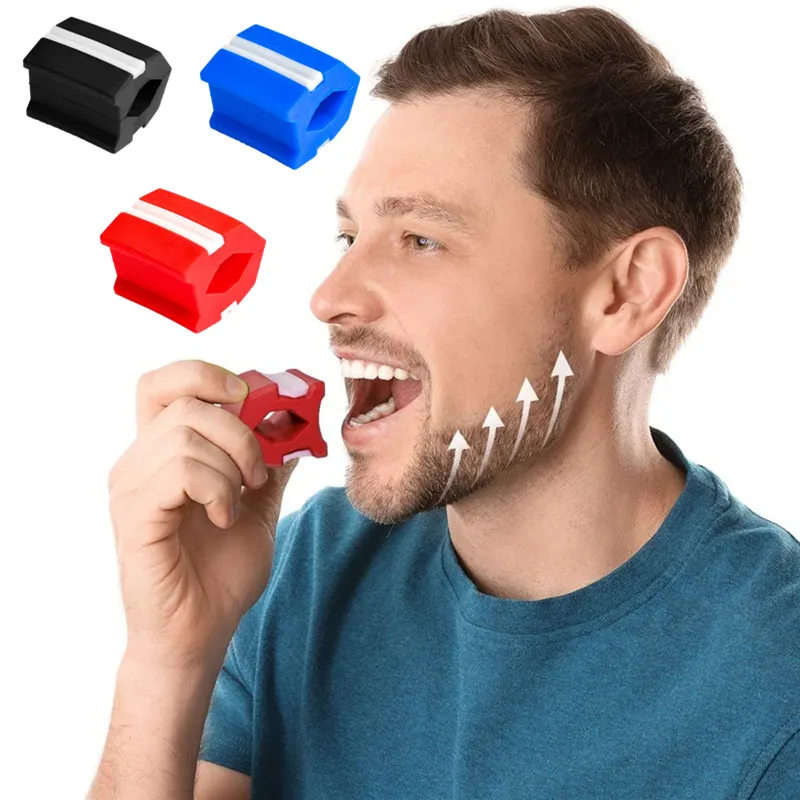 

Fitness Jawline Trainer Cheekbone Double Chin Reducer Face Masseter Jaw Exerciser Muscle Chew Ball Chew Bite Breaker Training