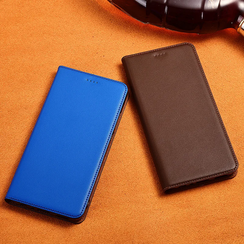 Чехол для мобильного телефона Meizu X8 V8 Pro откидная крышка из натуральной коровьей