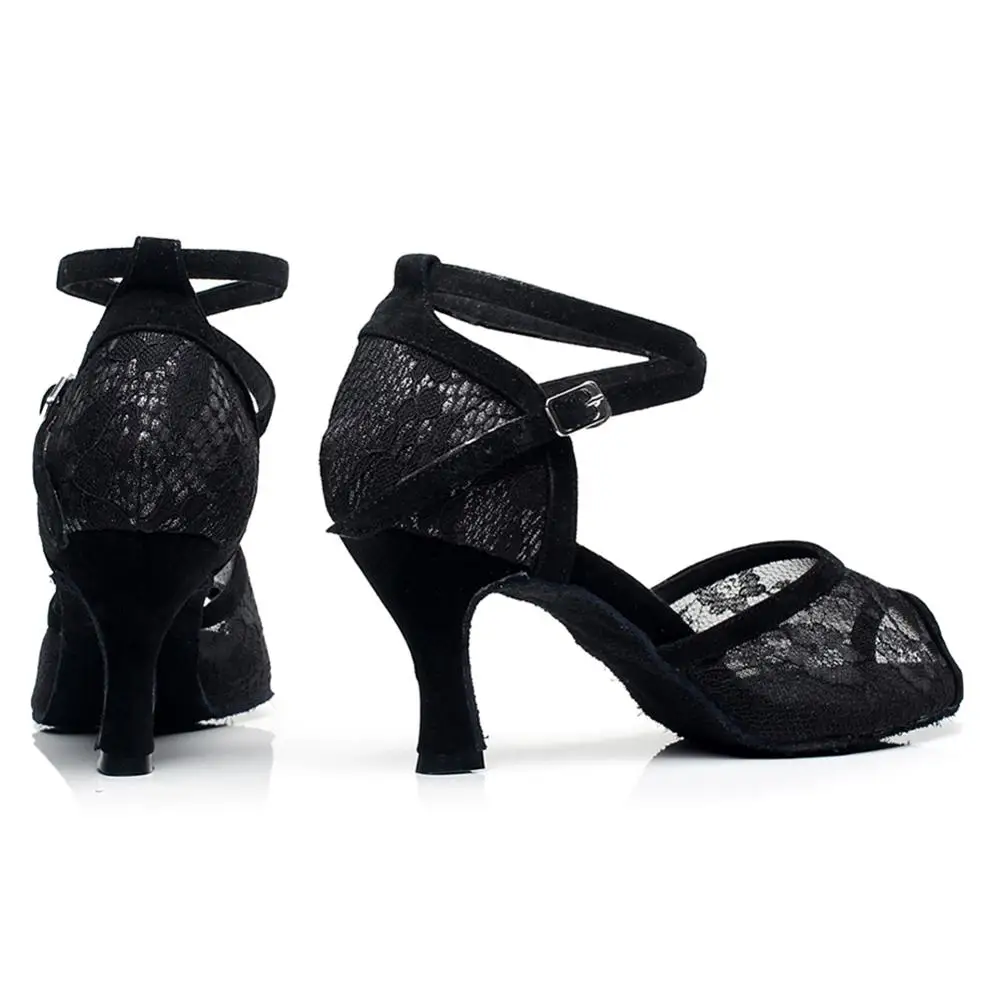 Женские туфли для латиноамериканских танцев на высоком каблуке 6 10 см|Обувь