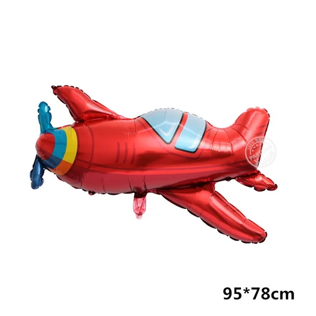 1pcs airplane Новые космические путешествия шарики для дня рожденья вечерние Декор внешний Космос астронавт фольги Воздушные шары ET Planet Исследуйте партнера дети мальчик - Цвет: 1pcs airplane