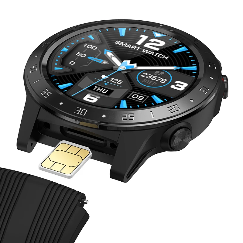 

GPS Smartwatch Men With SIM Card Fitness Compass Barometer Altitude M5 Mi Smart Watch Men Women 2021 for Android Xiaomi