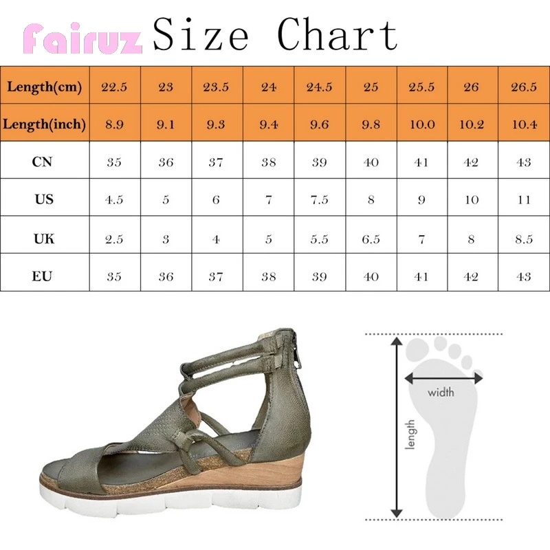 

Women Sandals Zipper Platform Wedges Open Toe Solid Color Hollow Out Ladies Shoes Summer Fashion Casual Female Footwear Leopard