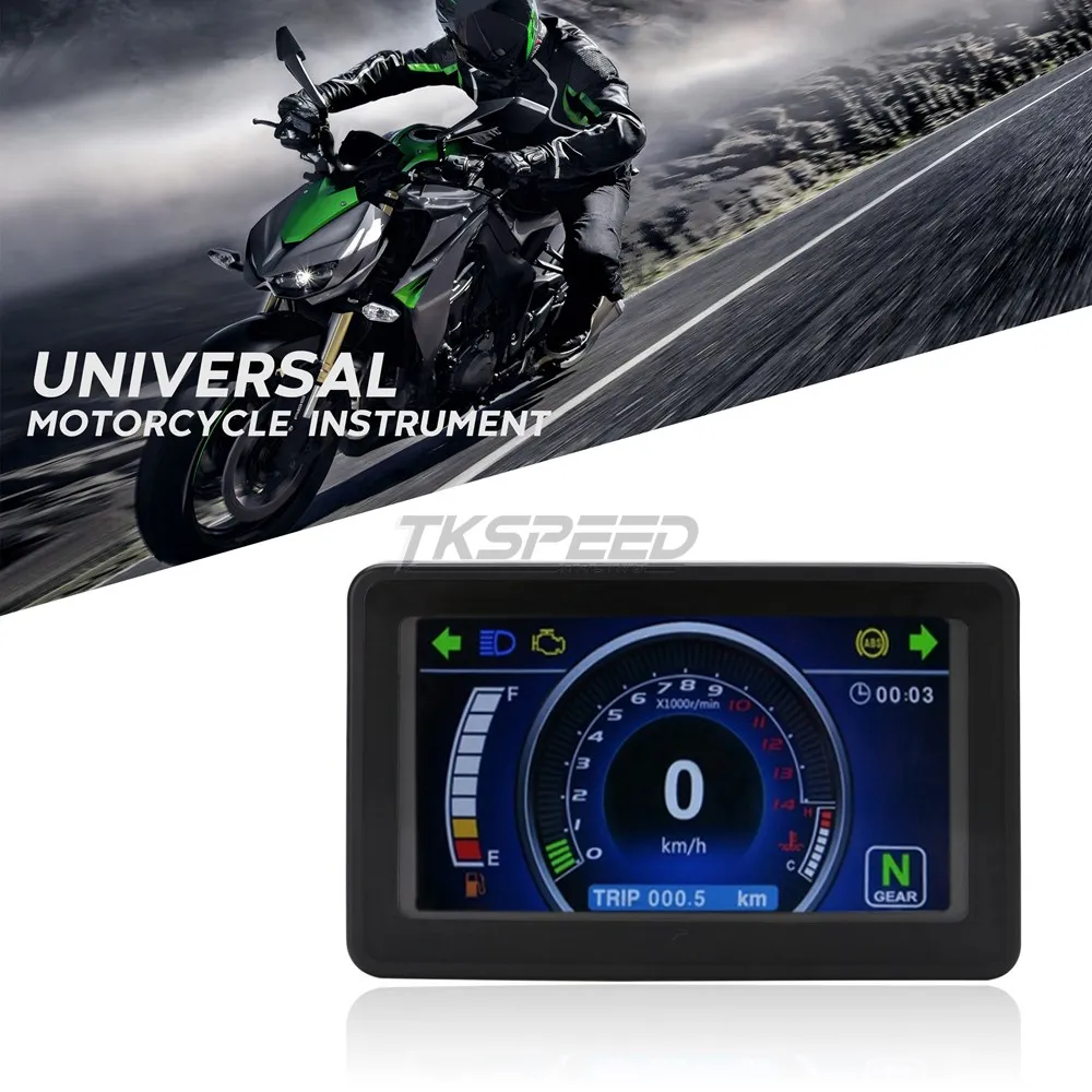 Универсальный мотоцикл 1 2 4 цилиндровый ЖК дисплей многофункциональный кластер