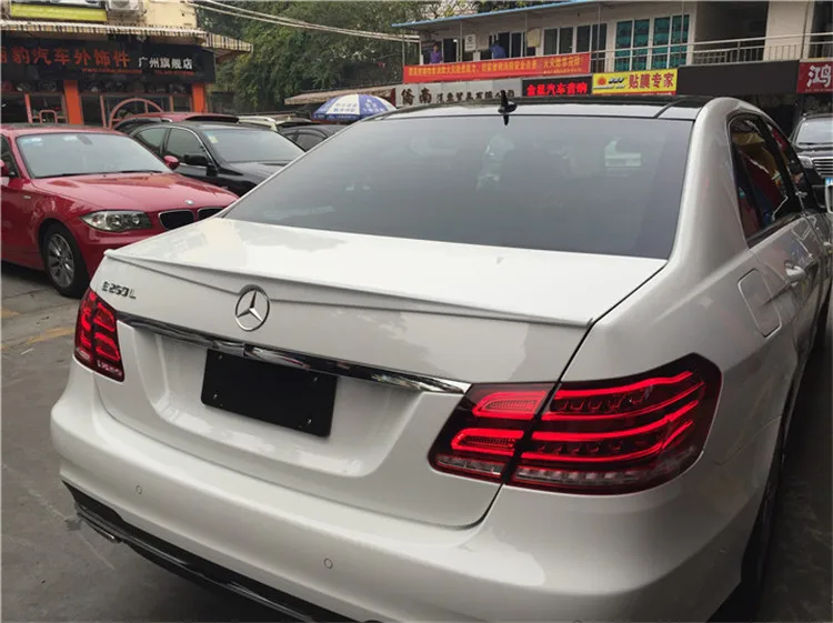 Спойлер для Mercedes Benz W212 2008-15 E260/E200/E300 E-class спойлер высокого качества заднего крыла