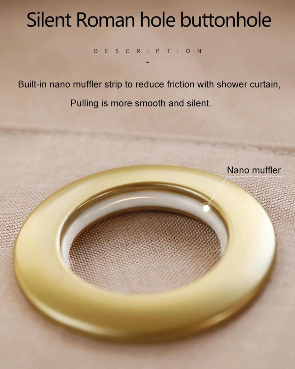 liangqi roman hole shower curtain waterproof anti mold fabric thicken imitation linen cloth bathroom partition tools home decor free global shipping