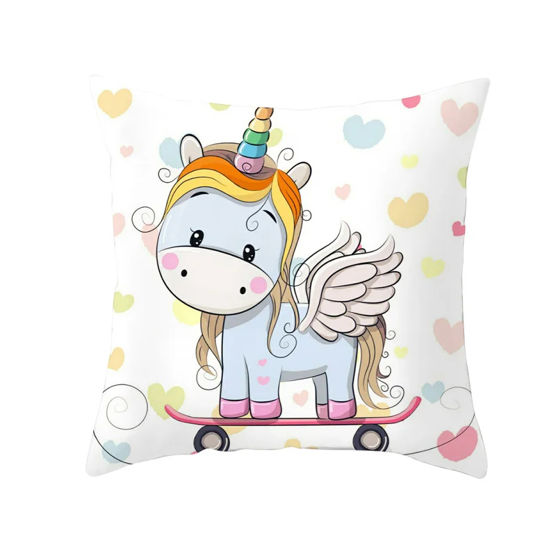 

Чехол для подушки единорог Almohada