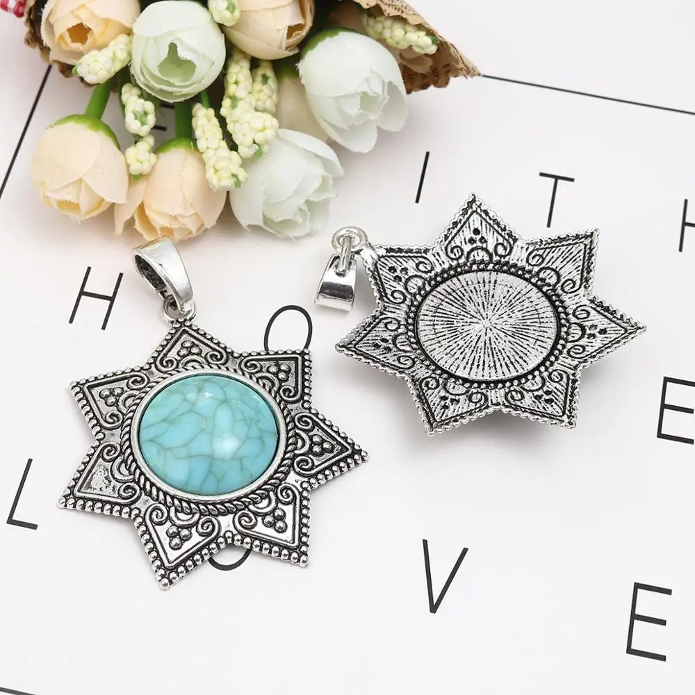Винтажные Подвески DoreenBeads из сплава цинка и акрила богемные подвески в стиле бохо
