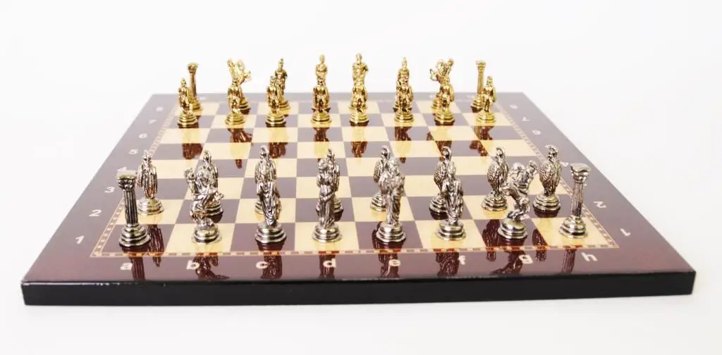 

Luxury Cast Chess set Roman Soldiers