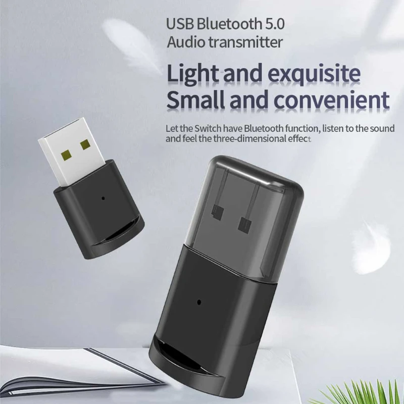 

Адаптер Bluetooth 5,0, адаптер aptX с низкой задержкой, USB-аудио адаптер для ПК, компьютера, ноутбука, Mac, Linux, гарнитуры, динамика