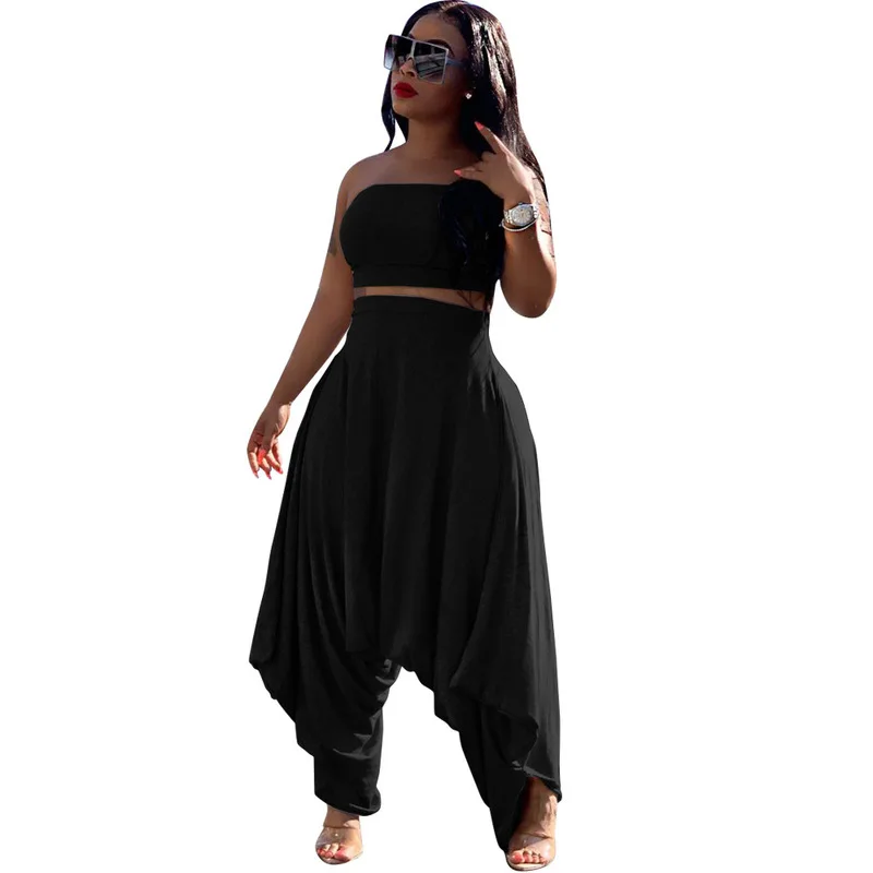 Однотонный летний женский тренировочный костюм размера плюс Club с открытой