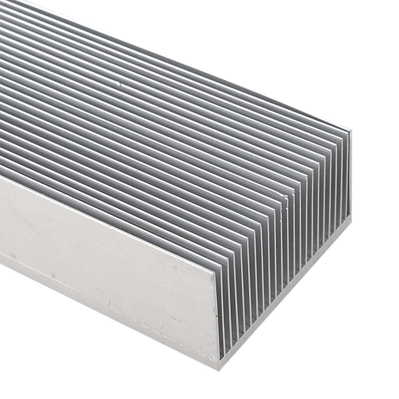 

Aluminum Heat Radiator Heatsink Cooling Fin 150x69x37mm Silver Tone