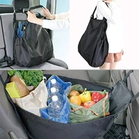 foldable car rear storage bag high capacity shopping basket stowing tidying multifunction finish container auto organizer