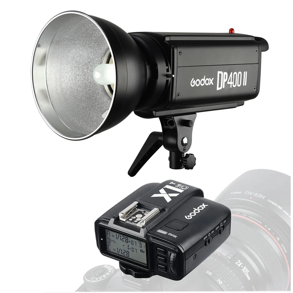 DHL Godox DP400II 400W 2 4G Беспроводная студийная стробоскопическая вспышка 400Ws GN65 Pro