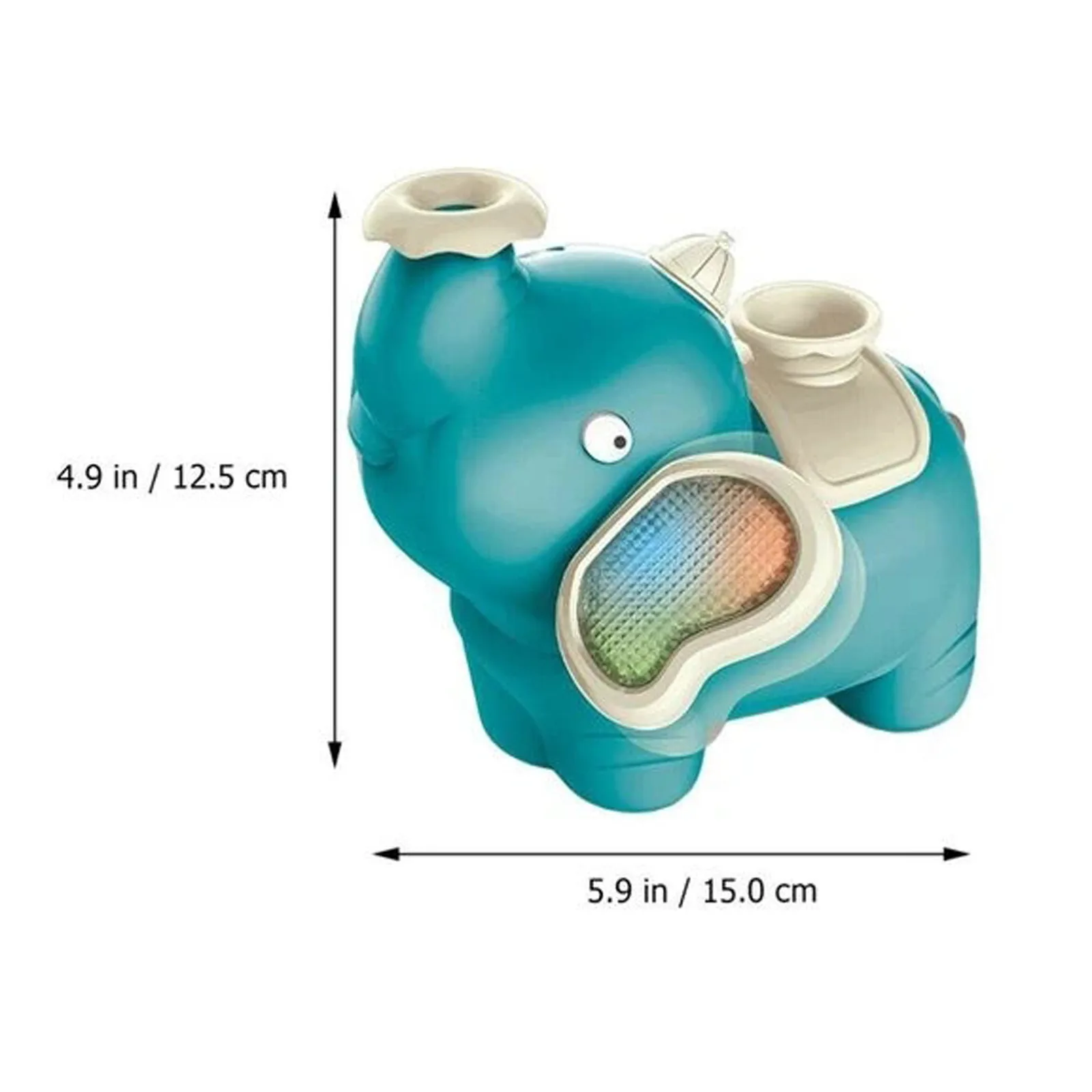 

Spraying Elephant Baby Blowing Ball Electric Universal Light Music Spray Smoke Baby Boys And Girls Children's Toys Cute Fun