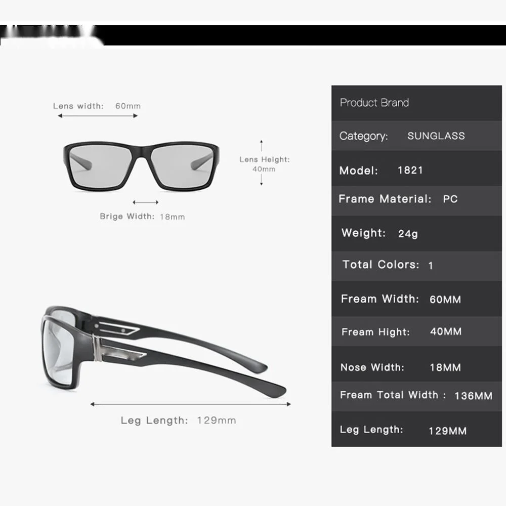 

Men's Glasses Photochromic Sunglasses Man Cycling Glasses Polarizing Glasses 2020 Outdoors Sports Bike Bicycle Glasses Ciclismo