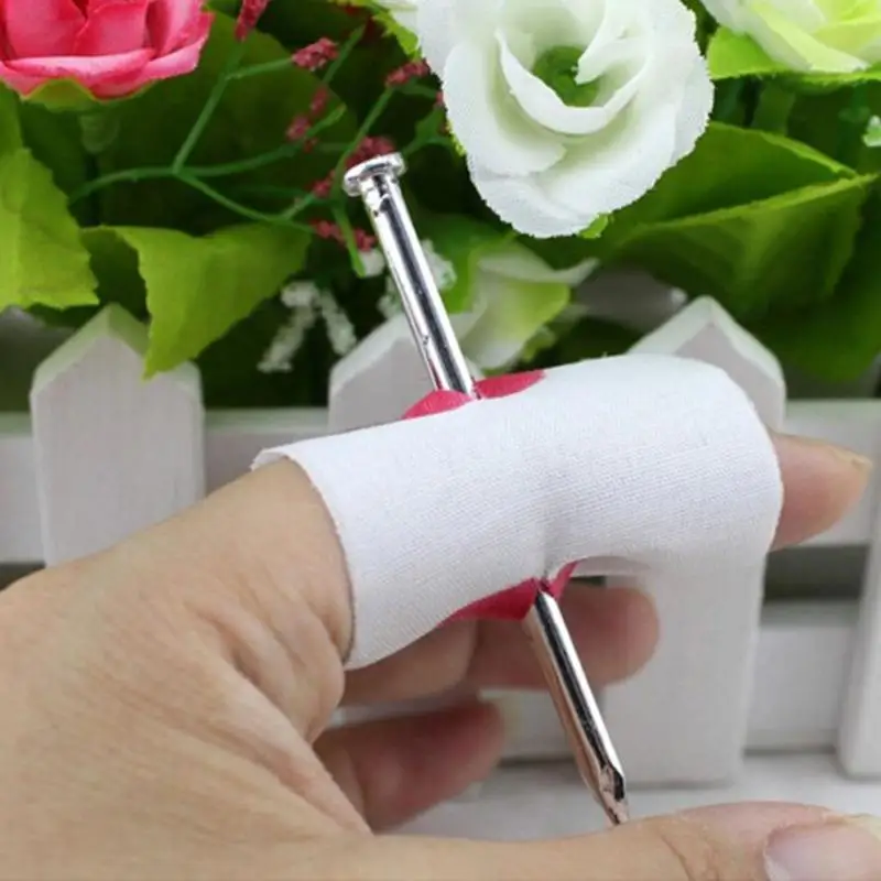 

Nail Through Finger With Bandage Fake Bloody Novelty Fancy Dress Prank Party Prank Thru Thumb Bloody Gauze Fake Party Fidget Toy