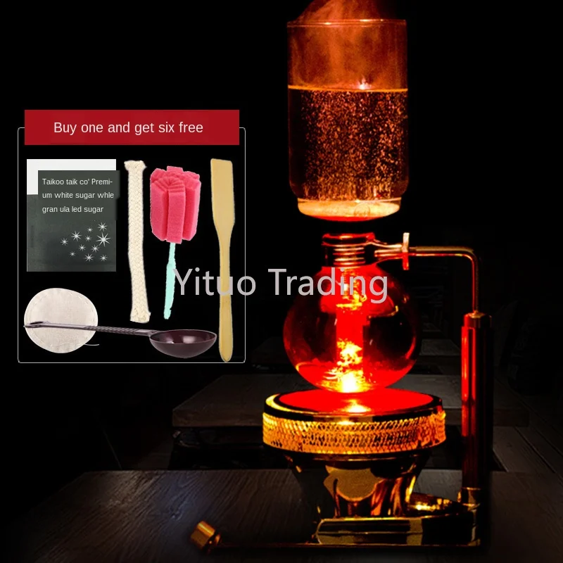 Кофейник для дома зеркальная кофемашина ручная кофемолка чашка с голубым горным