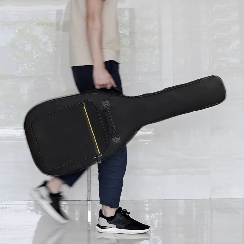 Рюкзак для электрогитары бас-гитары 8 мм губка водонепроницаемая ткань Оксфорд