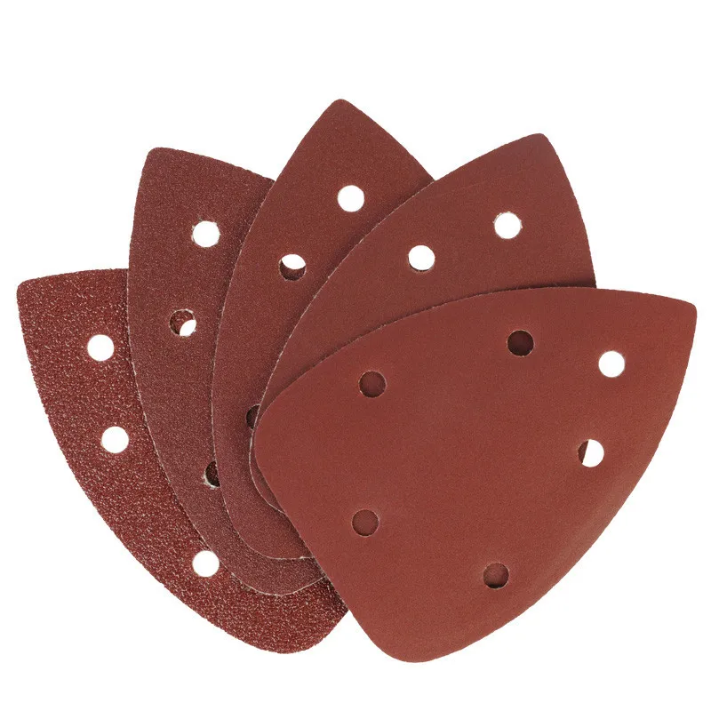40 шт./компл. треугольные шлифовальные листы шлифовальная Песочная бумага 140 мм * 90
