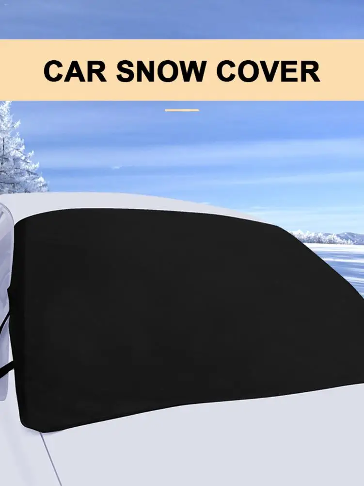 

Car Windshield Protector Accessories Rain Sun Shade Snow Cover 600D Oxford Cloth Car Truck Van SUV Front Sun Covering Universal