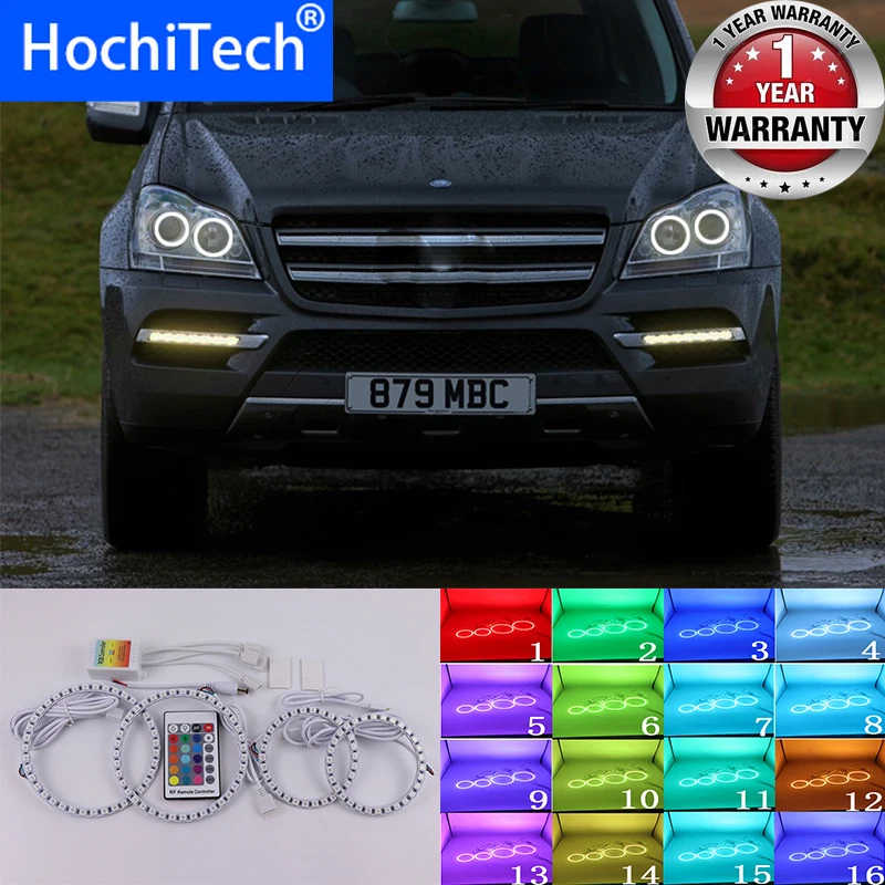 Для Mercedes Benz GLS Class X164 2007 2012 высокое качество многоцветные ангельские глазки