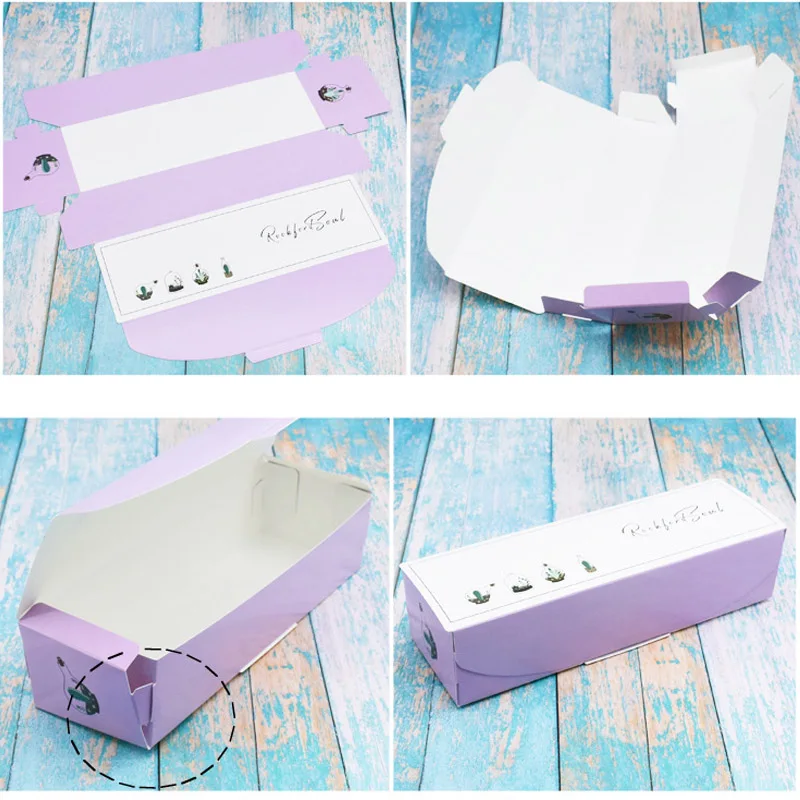 1 шт. Подарочная коробка с бабочками сердечками цветами для выпечки тортов конфет